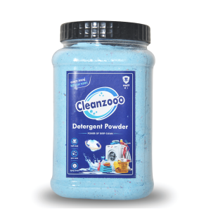 Cleanzooo Detergent Powder 1kg – Deep Clean Laundry Powder for Bright & Fresh Clothes