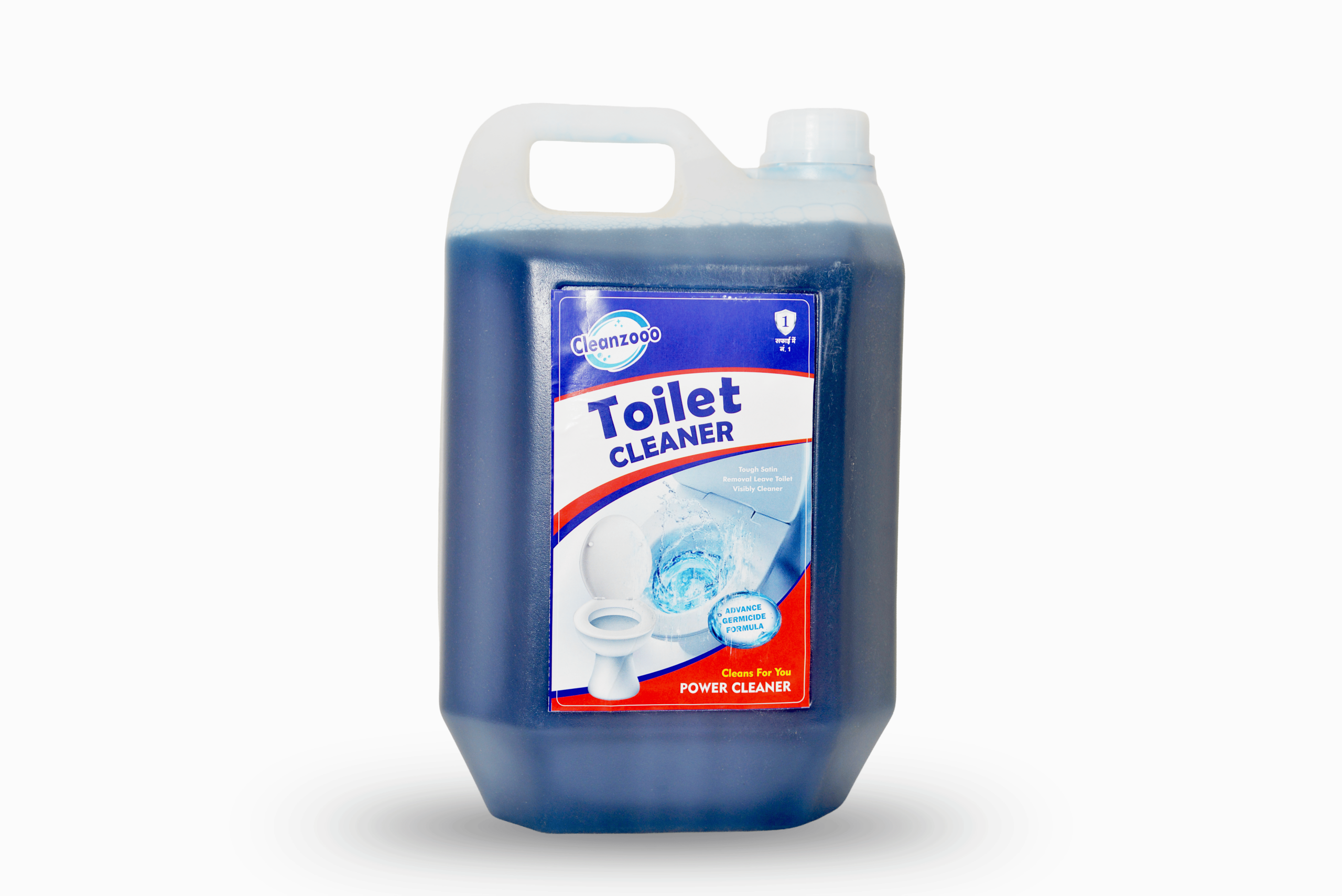 Cleanzooo Toilet Cleaner 5L – Advanced Germicide Formula | Powerful Toilet & Bathroom Cleaner